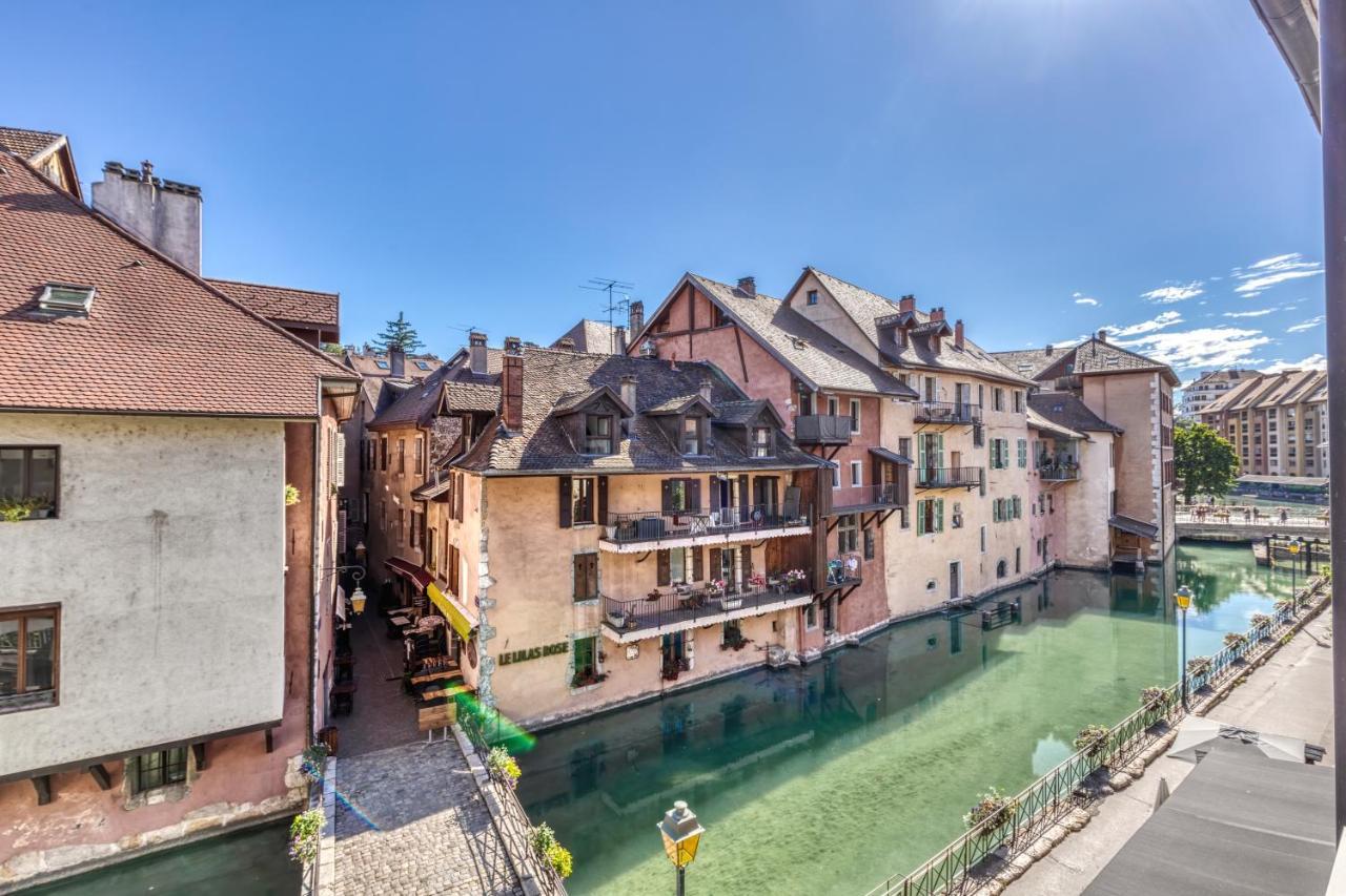 Ferienwohnung Un Lieu Unique Le Boheme Annecy Exterior foto